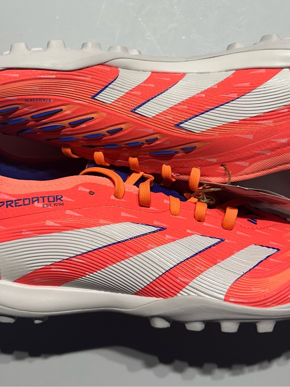 Adidas Predator PRO TF Turf Soccer Cleats Shoes Coral JI1185 Mens Size 9